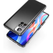 Bzontech Xiaomi Redmi Note 11 4g Kılıf Şeffaf Silikon Kamera Korumalı 3D