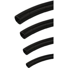 Mutlusan Ø40 Plastik Spiral(Siyah) ( 25 Metre )