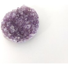 Hd Marketim Doğal Ametist Kuvars Kristal Taş 3 cm Reiki Şifa Çakra El Oyma Kaba Doğal Taşlar
