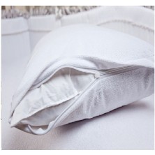 Detay 4 Adet Sıvı Geçirmez Yastık Alezi Kılıfı Pamuk Üst Yüzey