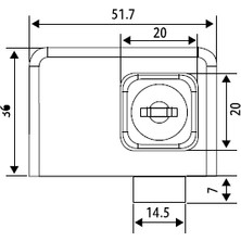 Canex  Cam Kilidi Çarpma Dilli  ( Çiftli )