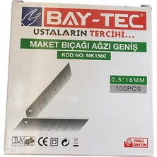 Bay-Tec Maket Bıçağı Ağzı Yedek (10ADET)