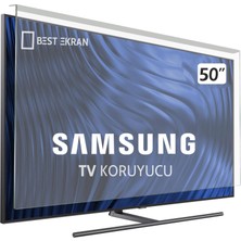 Best Ekran Samsung 50" 125 Ekran Tv Ekran Koruyucu 4K-8K OLED QLED Crystal Neo Smart Uhd Full HD uyumlu