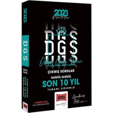 Yargı Yayınevi DGS 2023 Son 10 Yıl Tamamı Çözümlü Fasikül Fasikül Çıkmış Sınav Soruları