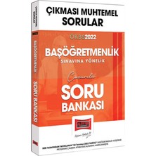 Yargı Yayınevi ÖKBS 2022 Çıkması Muhtemel Baş Öğretmenlik Soru Bankası