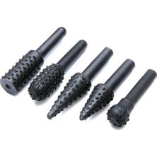 Jewval Hss 5 Adet 1-4' 6mm Shank Matkap Ucu Set Ağaç Oyma Törpü Işle Yüksek Hızlı Matkap Uçl