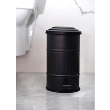 The Mia Çöp Kovası Banyo 5 Lt Siyah