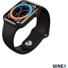 Winex Watch 7 Android İos Uyumlu Akıllı Saat Siyah