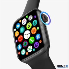 Winex Watch 7 Android İos Uyumlu Akıllı Saat Siyah