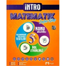 Mozaik Yayınları 5.Sınıf Intro Defter Matematik - 2022