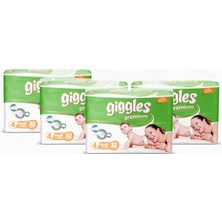 Giggles Premium 4 Numara Maxi 4 Paket 108 Adet