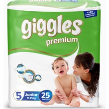 Giggles Premium 5 Numara Junior 1 Paket 25 Adet
