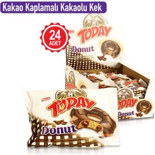 Elvan Today Donut Kek Kakaolu 35 gr 24'lü