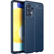 Kilifone - Galaxy A23 - Kılıf Deri Görünümlü Auto Focus Karbon Niss Silikon Kapak