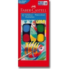 Faber-Castell 3'lü Boyama Seti - Kuru Boya, Sulu Boya ve Pastel Boya