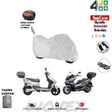 Wovex Bmw K 1600 Gtl Motosiklet Brandası Topcase Arka Çanta Uyumlu Branda