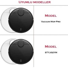 Robotcum Xiaomi Vacuum Mop Pro Uyumlu 7 Parça Filtre Fırça Mop Seti