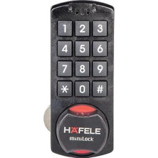 Hafele Minilock Elektronik Döner Kilit Tekli