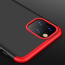 Gpack Apple iPhone 11 Pro Kılıf Ays 3 Parçalı Önü Açık Sert Rubber Koruma Koyu Yeşil