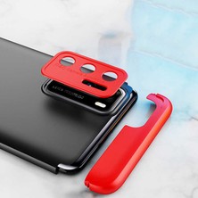 Dlrcase Huawei P40 Pro Kılıf Ays 3 Parçalı Önü Açık Sert Rubber Koruma Bronz