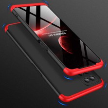 Dlrcase Oppo A54 4g Kılıf Ays 3 Parçalı Önü Açık Sert Rubber Koruma Siyah