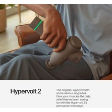 Hypervolt 2 - Masaj Tabancası, 5 Değiştirilebilir Başlık