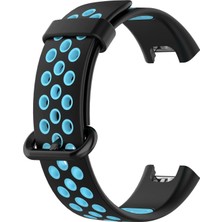 AktarMobile Redmi Watch 2 Lite Delikli Silikon Kordon Tam Uyumlu Pim Tasarımı Renkli Spor Kayış