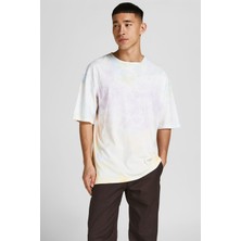 Jack & Jones Erkek Jorsolar Batik T-Shirt 12209900