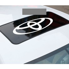 Oto Sticker Toyota Sunroof Sticker Araba Stickeri