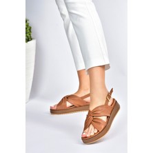 Fox Shoes Taba Günlük Kadın Sandalet M524022309