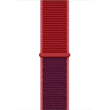 Markacase Huawei Watch Gt 2 42 Mm İçin Uyumlu Spor Dokuma Kordon Product Red