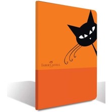 Faber-Castell Pp Kapak Look Dikişli Defter 80 Yp Çizgili A5 4 Adet