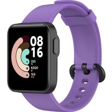 Dexmon Xiaomi Redmi Watch 2 Lite Spor Kordon Soft Delikli Loop Silikon Metal Toka Tasarımlı