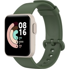 Dexmon Xiaomi Redmi Watch 2 Lite Spor Kordon Soft Delikli Loop Silikon Metal Toka Tasarımlı