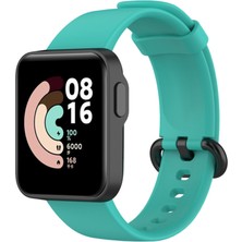 Dexmon Xiaomi Redmi Watch 2 Lite Spor Kordon Soft Delikli Loop Silikon Metal Toka Tasarımlı