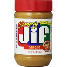 Jif Simply Yer Fıstığı Ezmesi 440 G X2 Adet