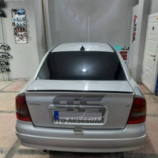 STS Oto Aksesuar Opel Astra G Bagaj Üstü Spoiler Bagaj Çıtası Piano Black