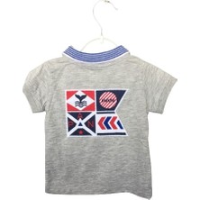 BebePan Mr Pan Gri Polo Yaka T-Shirt