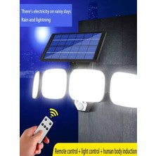 Gaman Su Geçirmez Solar Bahçe Aydınlatması  3m Kablolu 200 LED  Hareketli Ayarlanabilir 3 Mod Kumandalı