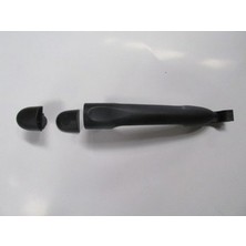 TŞT 2013 - 2016 Renault Clio Hb Ön Kapı Dış Açma Kolu Sağ - Sol Aynı Siyah Sensör Deliksiz (Oem NO:806B04979R)
