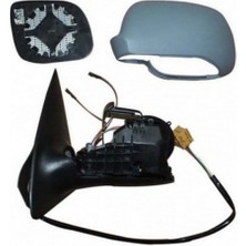 Spj Fabia Elektrikli Ayna 2006 - 2007 Astarlı Kör Noktalı Büyük Tip Kare Soket Sol Oem NO:6Y1857501BQ