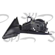 Spj A3 Elektrikli Ayna 1996 - 2000 Kör Noktalı Büyük Tip Mavi Cam Sol Oem NO:8L18585313FZ