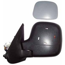 TŞT 1996 - 2002 Peugeot Partner Kapı Aynası Sol Elektrikli - Isıtmalı Gri Kapaklı 5fişli (Tw) (Oem NO:8153JK)