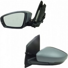 Spj Polo Elektrikli Ayna 2009 - 2010 Astarlı Sinyalli Kör Noktalı Kare Soket Sol Oem NO:6R1857507C9B9