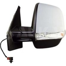 Spj Doblo Pratico Mekanik Ayna 2010 Sonrası Sinyalli Çift Camlı Astarlı Sol Oem NO:735528050