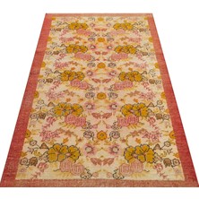 Sempati Halı Özel Vintage Eskitme El Dokuma Halı  0,99 x 1,85 cm cm 8996