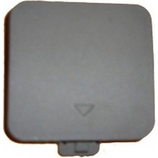 TŞT 2004 - 2007 Bmw 5 Serı E60 - Ön Tampon Çeki Demiri Kapağı Siyah (Tw) (Oem NO:51117111787)