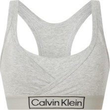 Calvin Klein Gri Unlined Bralette Dikişsiz Rahatlık ve Nefes Alabilir Yapı ile Kadınlar İçin