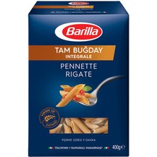 Barilla Tam Buğday Kalem Makarna (Integrale Pennette Rigate) 400 G