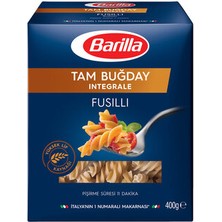 Barilla Tam Buğday Burgu Makarna (Integrale Fusilli) 400 G * 5 Adet